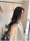ヘアカラーグレージュアンブレラカラーショートボブ 50代