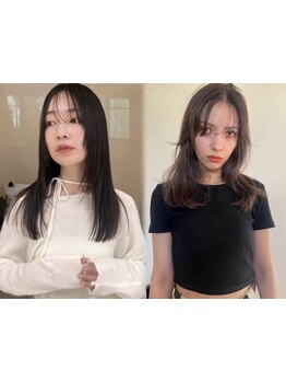 《Hotely》なら絶妙なニュアンスも高いカットの技術で表現できる◎シンプルなのに目をひくデザインに―