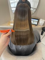 ミントリーフ 田中店(Mint leaf)&nbsp;【髪質改善】グレージュカラーエステヘッドスパ付き