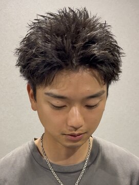 ビーテックバイゼン スライ(B TECH by Zen sly) スパイキーショートピンパーマ