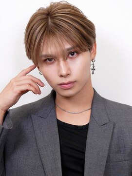 ラフィス ヘアー ルーム 難波本店(La fith hair room) 【La fith】メンズカット×ラウンドマッシュ×ブリーチ