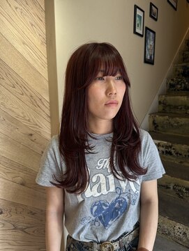 フェリアあべの(FERIA) ボルドーカラー*