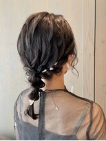 ナージー(NAJEY)&nbsp;抜け感編み下ろしスタイル