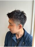 ツーブロスパイキー