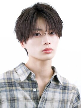 ゼロ 渋谷(XeRo) ツーブロック韓国マッシュ【こぼしシースルーバング】