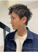北野刈り上げセンターパート/波巻きツイストスパイラル/名駅