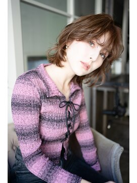 マグノリア(MAGNOLIA) エアリーマッシュレイヤーパーマ・・・SAKUYA