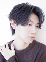 ミヤビ(MIYAVI)&nbsp;フェザーパーマナチュラルセンターパート