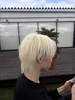 タイドヘアー 高槻2号店(TIDE HAIR)&nbsp;抜きっぱなしブロンド