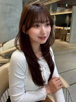 レーヴバイロンド 仙台(Reve by Lond)&nbsp;ワンホンレイヤートレンド前髪韓国巻き仙台レイヤーカット20代