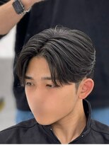 メンズヘアセンス 渋谷(MEN'S HAIR SENSE)&nbsp;ニュアンスパーマ/センターパート/メンズ/眉毛/フェザーパーマ