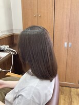 トップヘアー 中庄店(TOP HAIR fuapua) 縮毛矯正でツヤ髪ボリュームダウン