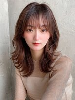 エイミーバイアフロートザガーデン 浦和店(amie by afloat the garden)&nbsp;ひし形くびれレイヤーカット【浦和】フレンチバング