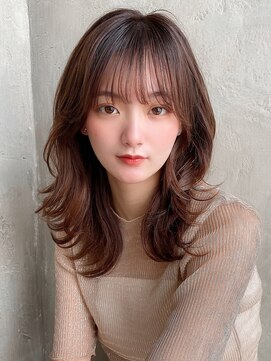 エイミーバイアフロートザガーデン 浦和店(amie by afloat the garden) ひし形くびれレイヤーカット【浦和】フレンチバング