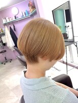 アヴァンス 難波店(AVANCE.)&nbsp;ブリーチで作るイエローベージュ