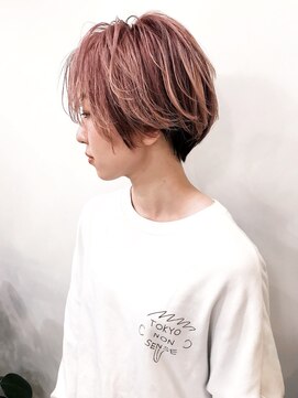 ヨッカ(YOCCA) ハンサムショート＋ピンクベージュ