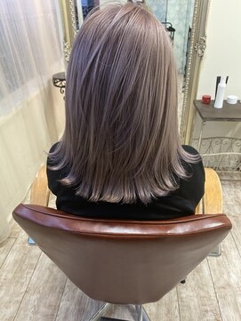 ヘア クレール(hair CREER) ラベンダー☆グレー