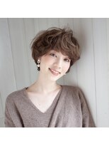 ディフィーノ 赤坂(DIFINO)&nbsp;ふんわり上品なショートパーマスタイル