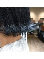 ラファンス イマザト(LaFENCE IMAZATO)&nbsp;外ハネ×青