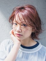 アンニュイガーリーセミウェットウェーブボブ