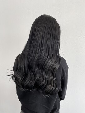 リトバイプティパ(Lit by petit-pas) 黒染めはしない！ブルーブラックカラー