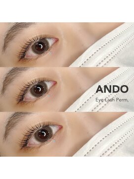 アンド(ANDO) Eye Lash Perm 【本町】