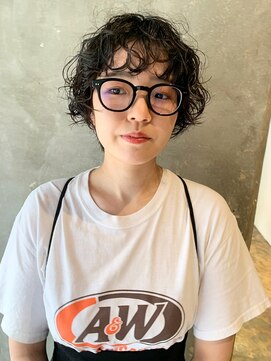 ハマモト マッシュボブパーマ