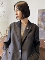 ヘアーアイストゥーレ(HAIR ICI TRE)&nbsp;ミニボブ／ぷつっとボブ/担当　渡邉桜桃