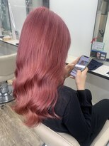 ナンバー ブラオ 名古屋栄(N° blao) チェリーピンク/ピンクカラー/ケアブリーチ