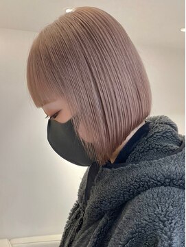 ベレーザ 渋谷(BELEZA) 3529タンバルモリボブシルキーオルチャンヘア耳だしショー