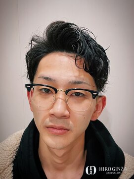 ヒロギンザ 青山店(HIRO GINZA) 波巻き/ハイライト/マッシュパーマ/ウルフ/フェード/束感