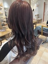 アマレット(Amaretto) 【ピンクベージュ×ゆる巻きロング】