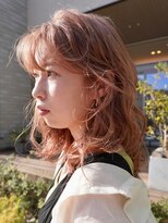 ファルファラ(farfara) 【farfara】ゆるふわピンクオレンジ（問屋町テラス）大島結衣