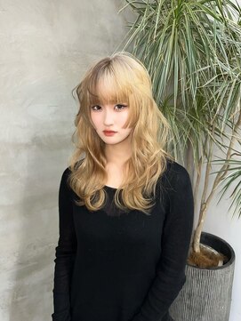 キイ 原宿 表参道(K.e.y) ハイトーン/ブリーチ/ダブルカラー/デザインカラー/y2kヘア