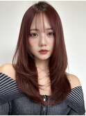 ハイライトカラーグレージュベージュケアブリーチダブルカラー