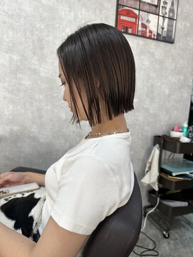 シールドヘアー 沖縄 新都心(C'LD Hair) ぷつっとボブ/切りっぱなしボブ/ミニボブ/髪質改善/縮毛矯正