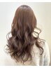 【パーマ】ムースパーマ+カット+髪質改善TR (ケミカル除去&眉毛カット付き)