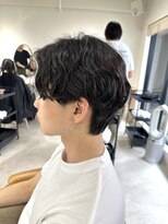 オリ 仙台(Oli)&nbsp;20代～30代メンズパーマセンターパート［仙台］