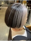 ホワイト系フェイスフレーミング