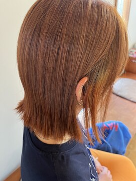 リミックスヘア(REMIX HAIR) orange color