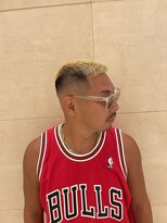 銀座マツナガ 神田店&nbsp;10代20代メンズダブリーチ清潔感スキンフェード好感度モテ髪