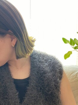 【Revive Hair Lycka＋のカラーで理想を叶える】髪のダメージを考えたダメージレス施術で艶感のある美髪に