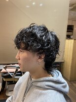 グラック(GLUCK)&nbsp;ウルフパーマ/ツーブロック/ミディアム