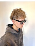 ハイトーン×パーマ