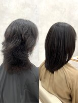 シンズ 銀座(sins)&nbsp;一年半ぶりの縮毛矯正で別人級の美髪に♪[30代40代50代60代]