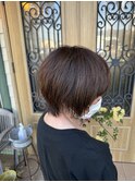 髪質改善大人可愛い20代30代40代50代ショートボブ