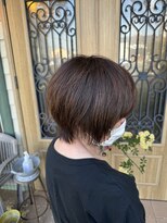 チョコレート(chocolate) 髪質改善大人可愛い20代30代40代50代ショートボブ