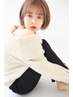 【顔周り/前髪☆縮毛矯正】+前髪カット+プレトリートメント ￥5500
