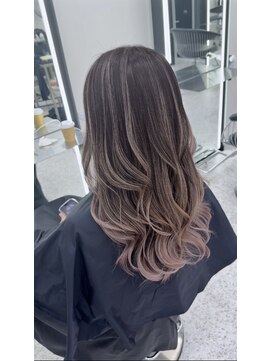 ジュイル ハラジュク(JEWIL HARAJUKU) ホワイトラベンダーハイライトバレイヤージュ