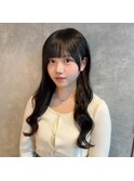 ナチュラルロング×写真映え重視